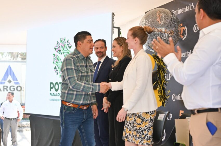  Ricardo Gallardo Encabeza Ceremonia De Ampliación De Continental Tires En Slp