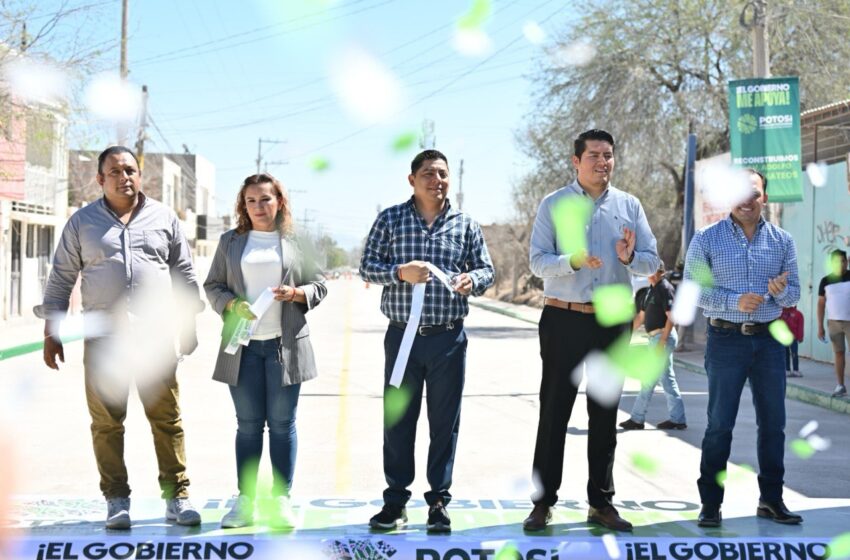  Gobierno Estatal Mejora Infraestructura Vial Y Apoya A Familias Potosinas