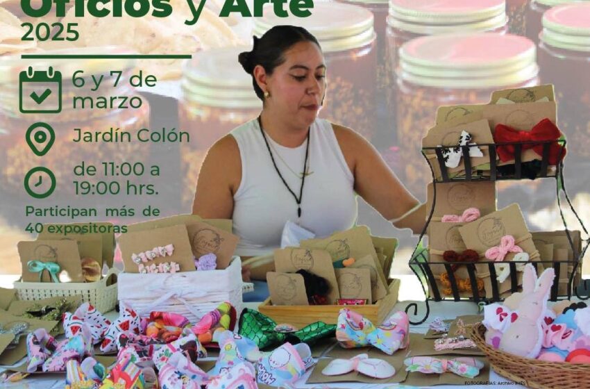  Gobierno Estatal impulsará la Expo Mujeres, Oficios y Arte 2025