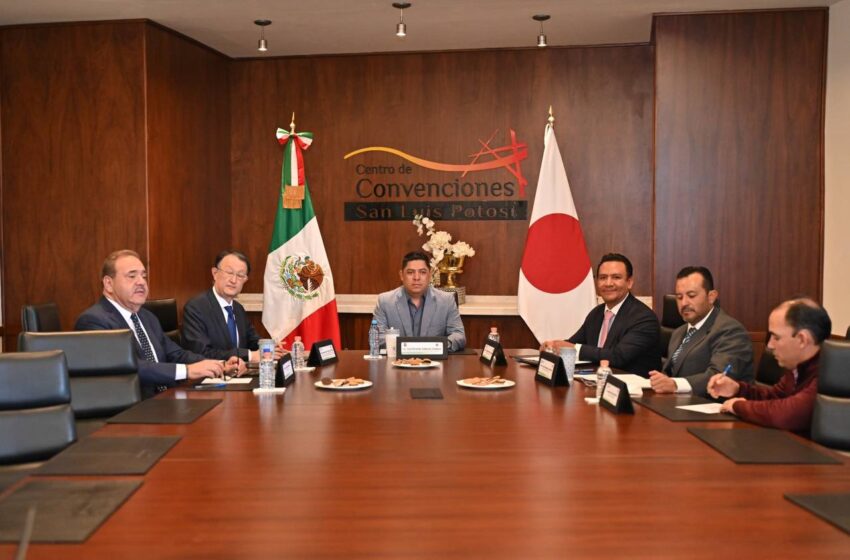  San Luis Potosí establecerá oficina de representación en Japón para fortalecer inversiones