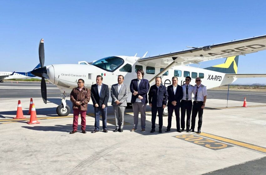  Gobierno Del Estado Participa En Inauguración De Nuevo Vuelo San Luis Potosí-Ciudad De México