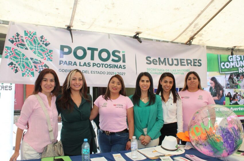  Mujeres Reciben Más Apoyo En Feria Por La Paz En Matehuala
