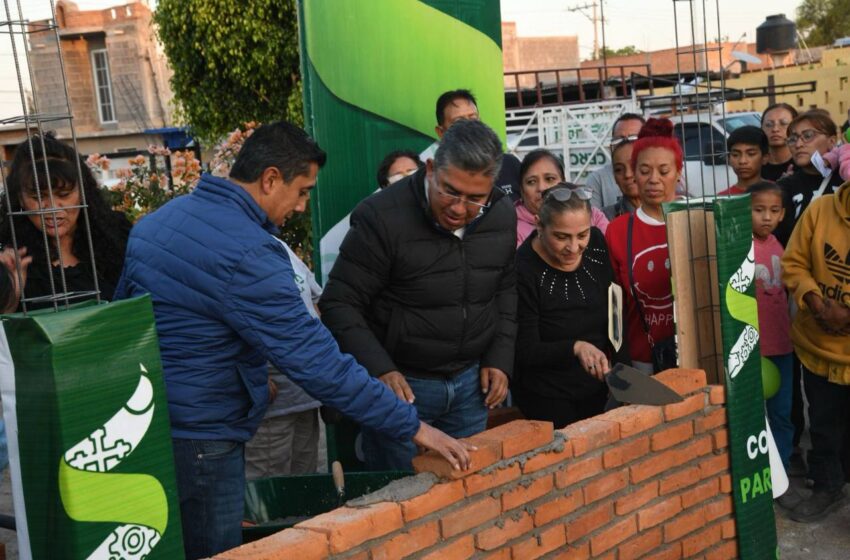  Juan Manuel Navarro inicia construcción de un parque urbano en Villas de Soledad
